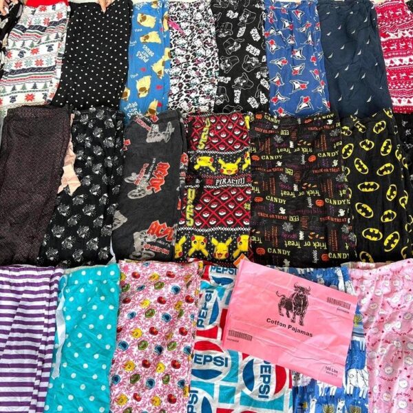 กางเกงสก็อตปนลาย(ผ้าคอตตอน)ป้ายกระทิง - Image 7
