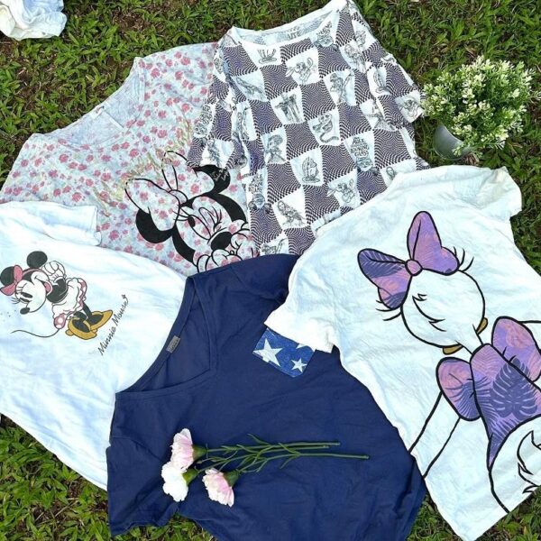 เสื้อยืดแฟชั่นญี่ปุ่น ป้ายวิว - Image 2