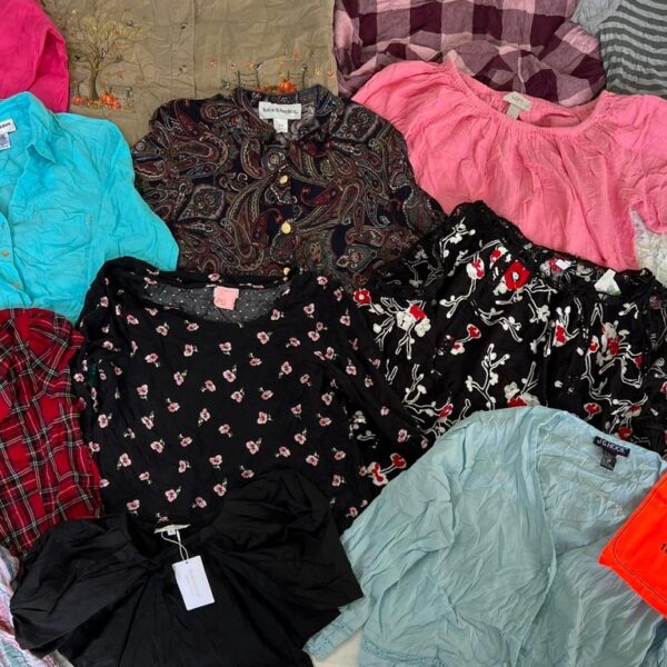 เสื้อแฟชั่นคอตตอน medium cotton ป้ายส้ม - Image 11