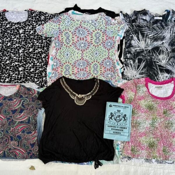 เสื้อยืดสาวอวบ JR Lion - Image 4