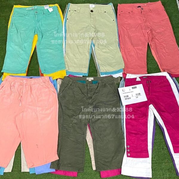 กางเกง4-5 ส่วนแม่บ้าน ป้ายขาว - Image 7