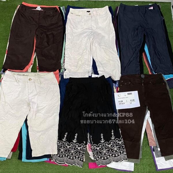กางเกง4-5 ส่วนแม่บ้าน ป้ายขาว - Image 9