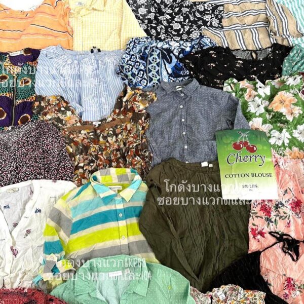 เสื้อแฟชั่นคอตตอน ป้ายเชอรี่ - Image 3