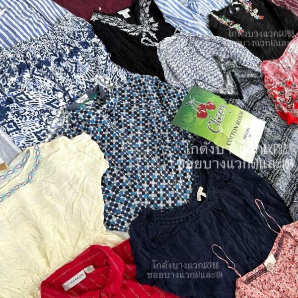 เสื้อแฟชั่นคอตตอน ป้ายเชอรี่ - Image 4