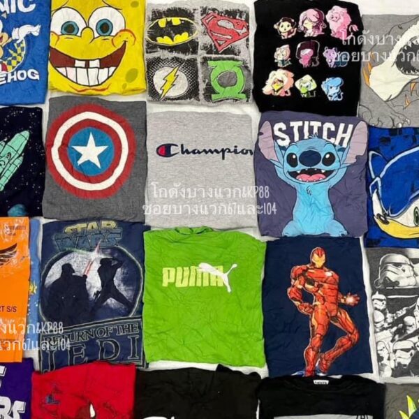 เสื้อยืดเด็กโต ป้ายอินทรี - Image 3