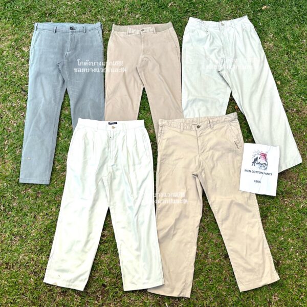 เวสปอย Men cotton pants ญี่ปุ่น ป้ายวิว - Image 8