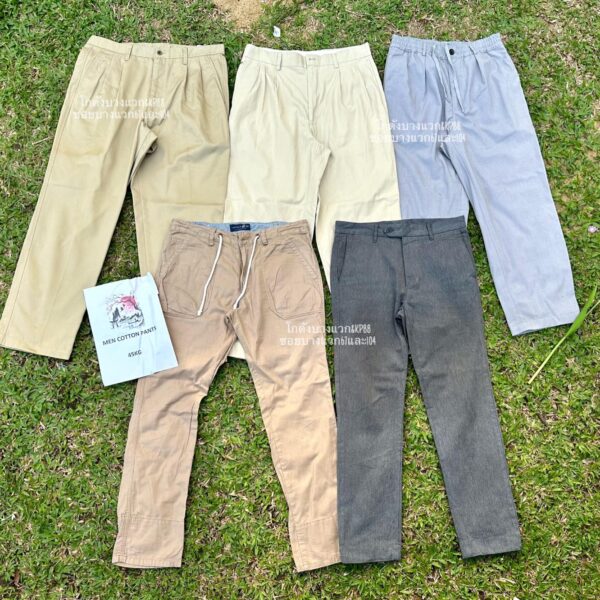 เวสปอย Men cotton pants ญี่ปุ่น ป้ายวิว - Image 12