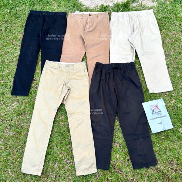เวสปอย Men cotton pants ญี่ปุ่น ป้ายวิว - Image 13