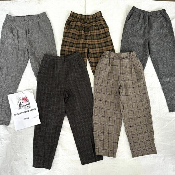 กางเกงลายล้วน Print pants ญี่ปุ่น ป้ายวิว - Image 8