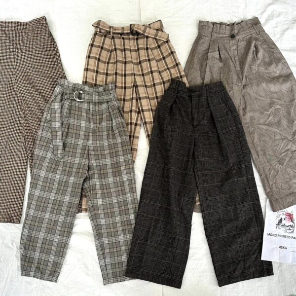 กางเกงลายล้วน Print pants ญี่ปุ่น ป้ายวิว - Image 10