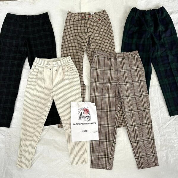 กางเกงลายล้วน Print pants ญี่ปุ่น ป้ายวิว - Image 11