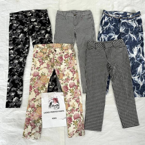 กางเกงลายล้วน Print pants ญี่ปุ่น ป้ายวิว - Image 12