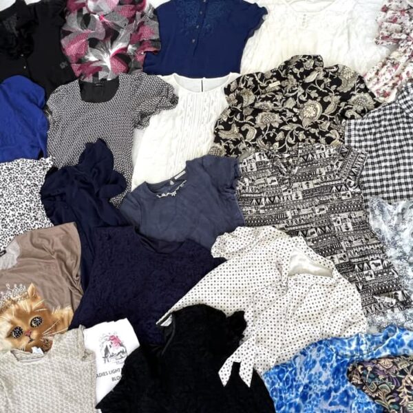 เสื้อแฟชั่นคละไซซ์ โพลี่ ญี่ปุ่น ป้ายวิว - Image 4