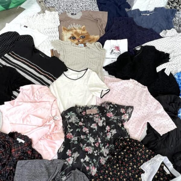 เสื้อแฟชั่นคละไซซ์ โพลี่ ญี่ปุ่น ป้ายวิว - Image 5