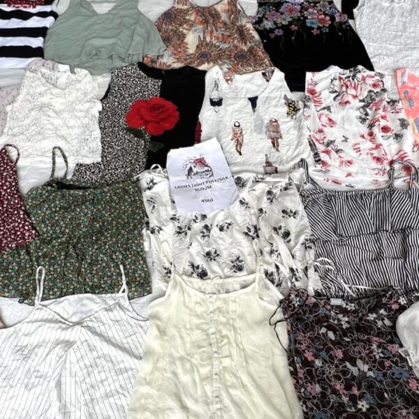 เสื้อแฟชั่นคละไซซ์ โพลี่ ญี่ปุ่น ป้ายวิว - Image 9