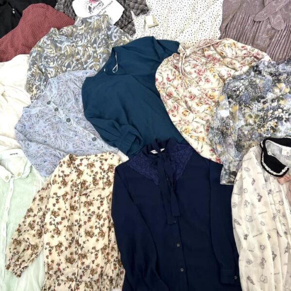 เสื้อแฟชั่นคละไซซ์ โพลี่ ญี่ปุ่น ป้ายวิว - Image 11