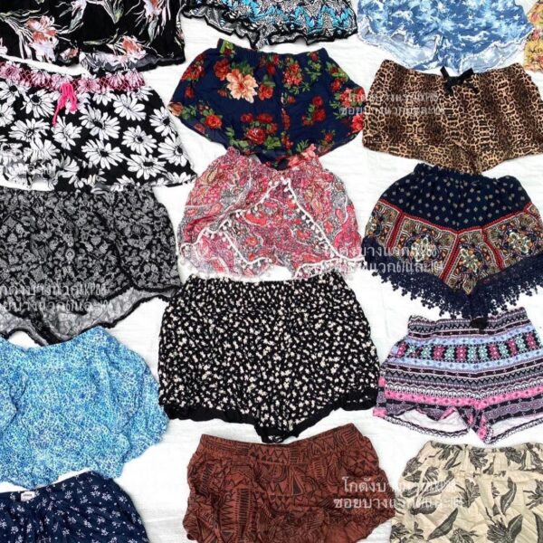กางเกงเรยอน ขาสั้น ป้ายRetex - Image 3