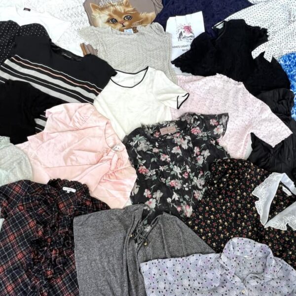 เสื้อแฟชั่นคละไซซ์ โพลี่ ญี่ปุ่น ป้ายวิว - Image 14