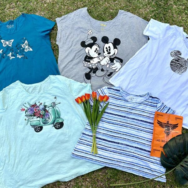 เสื้อยืดแฟชั่นสาวอวบ ป้ายอินทรีส้ม - Image 8