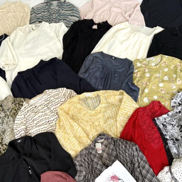 เสื้อแฟชั่นคละไซซ์ โพลี่ ญี่ปุ่น ป้ายวิว - Image 17