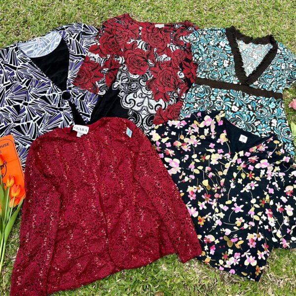 เสื้อสาวอวบโพลี่ ป้ายส้ม - Image 4