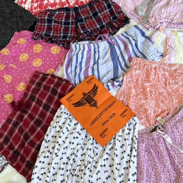 ชุดนอนคอตตอน ป้ายอินทรี - Image 3