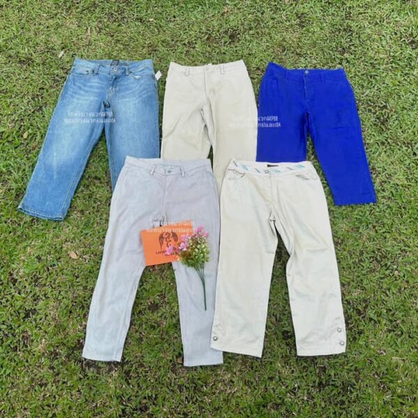 กางเกง4-5ส่วน ป้ายมังกรแดง - Image 7