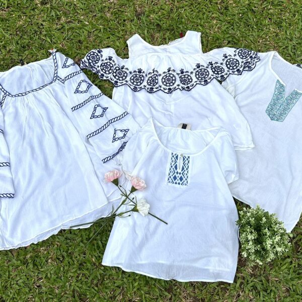 เสื้อขาวแฟชั่น ป้ายSimbra - Image 12