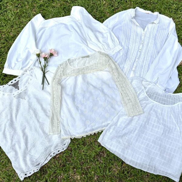 เสื้อขาวแฟชั่น ป้ายSimbra - Image 13