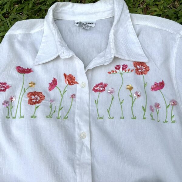 เสื้อขาวแฟชั่น ป้ายSimbra - Image 16