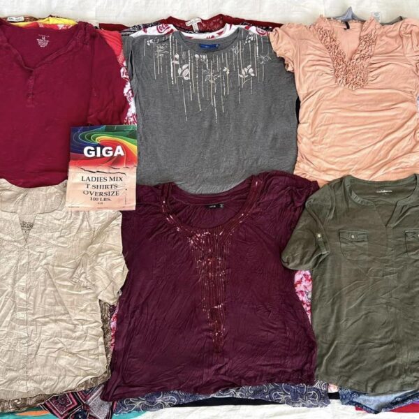 เสื้อยืดสาวอวบ ป้ายGiga - Image 6