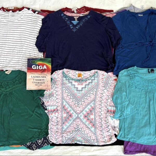เสื้อยืดสาวอวบ ป้ายGiga - Image 7