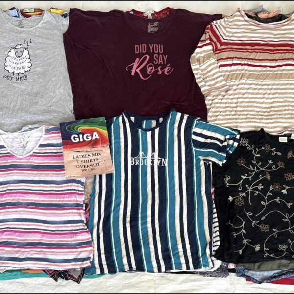 เสื้อยืดสาวอวบ ป้ายGiga