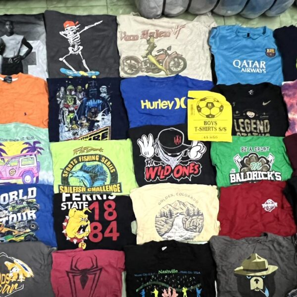 เสื้อยืดเด็กโต ป้ายบอลเหลือง - Image 2