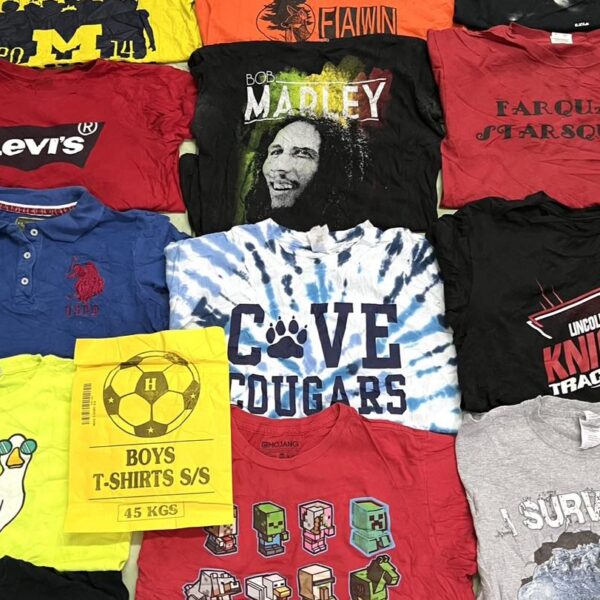 เสื้อยืดเด็กโต ป้ายบอลเหลือง - Image 3
