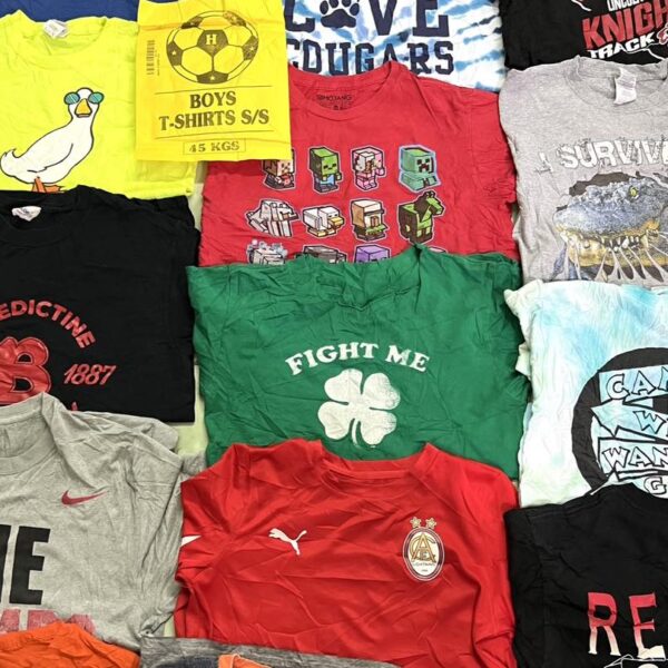 เสื้อยืดเด็กโต ป้ายบอลเหลือง - Image 5