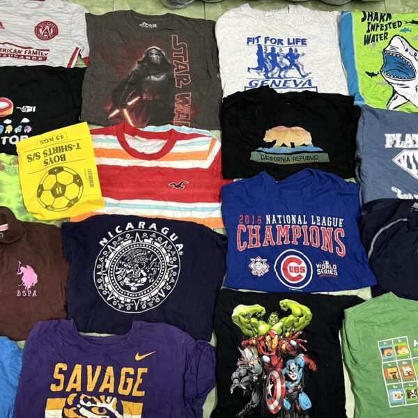 เสื้อยืดเด็กโต ป้ายบอลเหลือง - Image 6