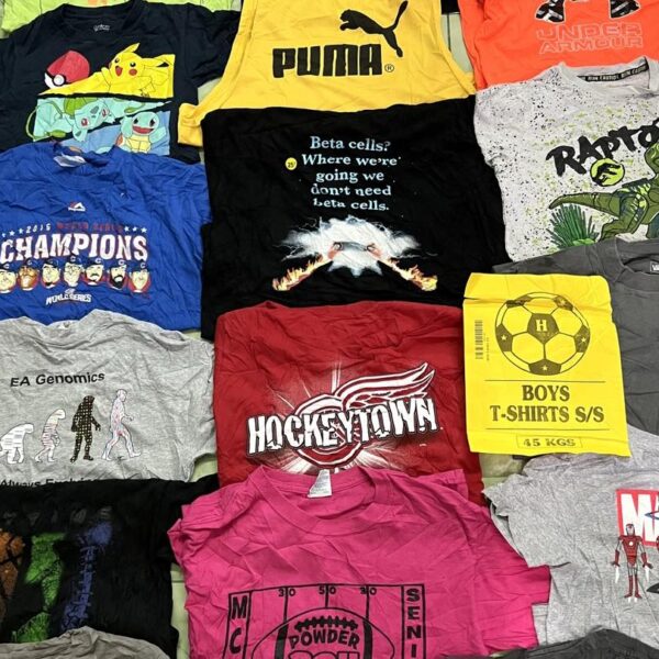 เสื้อยืดเด็กโต ป้ายบอลเหลือง - Image 8