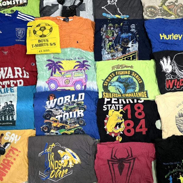 เสื้อยืดเด็กโต ป้ายบอลเหลือง - Image 9