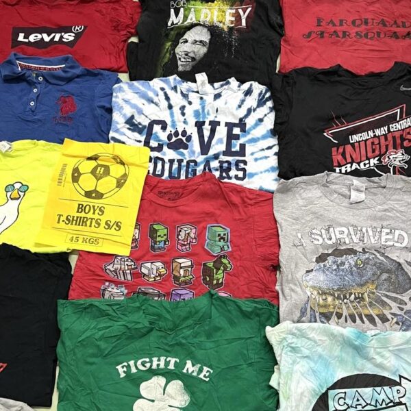เสื้อยืดเด็กโต ป้ายบอลเหลือง - Image 11