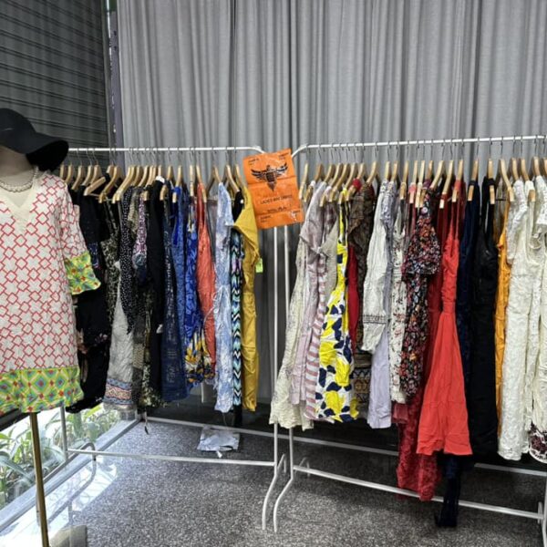 มินิเดรส ป้ายอินทรีส้ม - Image 2