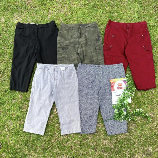กางเกง4-5ส่วน ป้ายมงกุฏ - Image 2