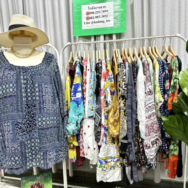 เสื้อแฟชั่นสาวอวบ ป้ายเชอรี่ - Image 6