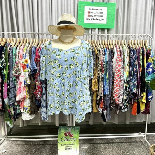 เสื้อแฟชั่นสาวอวบ ป้ายเชอรี่ - Image 23