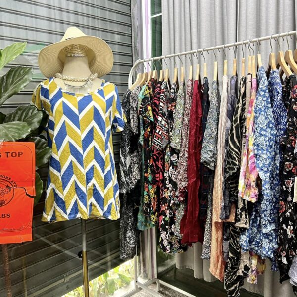 เสื้อทรงยาวคลุมสะโพก ป้ายส้ม - Image 2