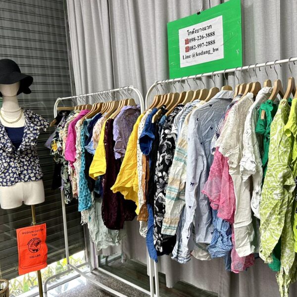 เสื้อแฟชั่นคอตตอน ป้ายส้ม - Image 4