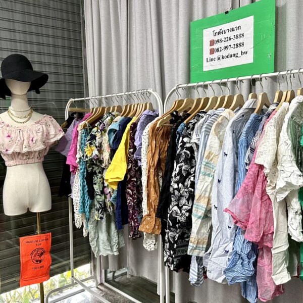 เสื้อแฟชั่นคอตตอน ป้ายส้ม - Image 5