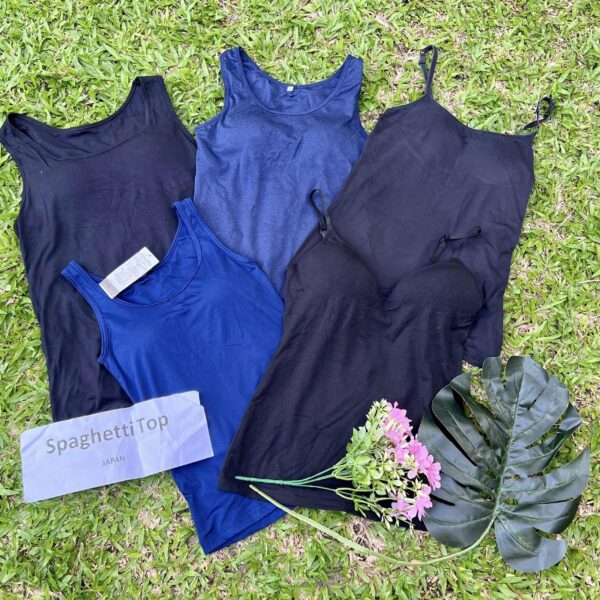 เสื้อสายเดี่ยว ญี่ปุ่นป้ายขาว - Image 4