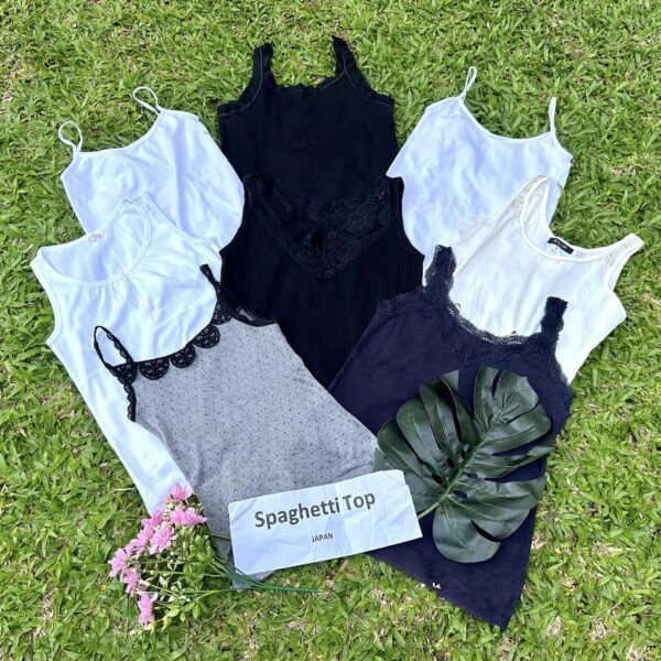 เสื้อสายเดี่ยว ญี่ปุ่นป้ายขาว - Image 6