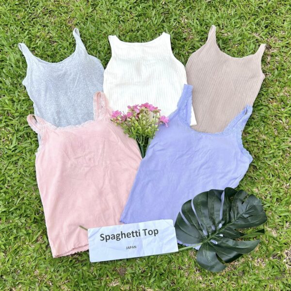 เสื้อสายเดี่ยว ญี่ปุ่นป้ายขาว - Image 10